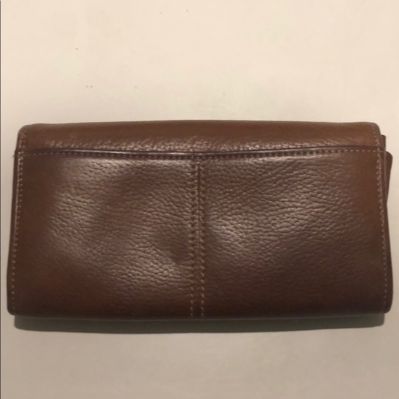 Vintage Brown Leather Coach wallet - Picture 4 of 4